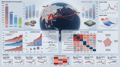 A Quantitative Model for Geopolitical Risk Premium in Semi Valuations
