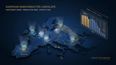 Europe&rsquo;s Chips Act Catch-Up Dilemma: The Gap Between Capacity Targets and Reality