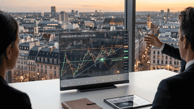 Technical Structure Analysis and Key Support Levels for China Memory Index (884132.WI)